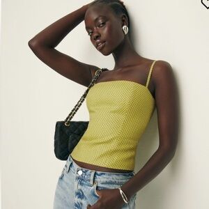 Reformation Overland Linen Top